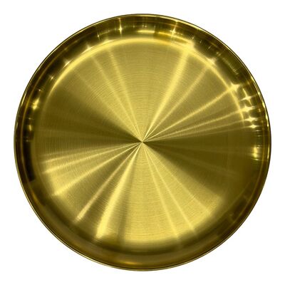 Metall - gold - Teller 3 top